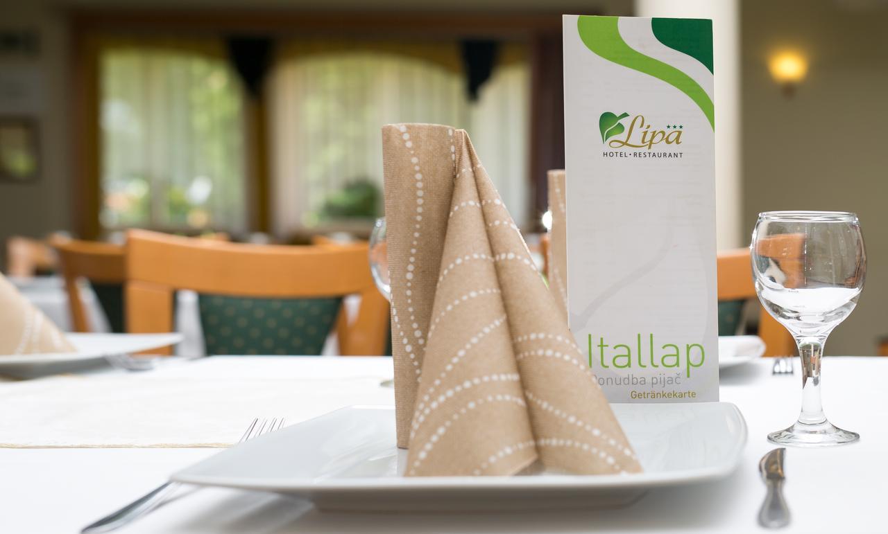 Lipa Hotel Es Etterem Szentgotthard Bagian luar foto
